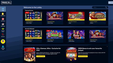 true blue casino review